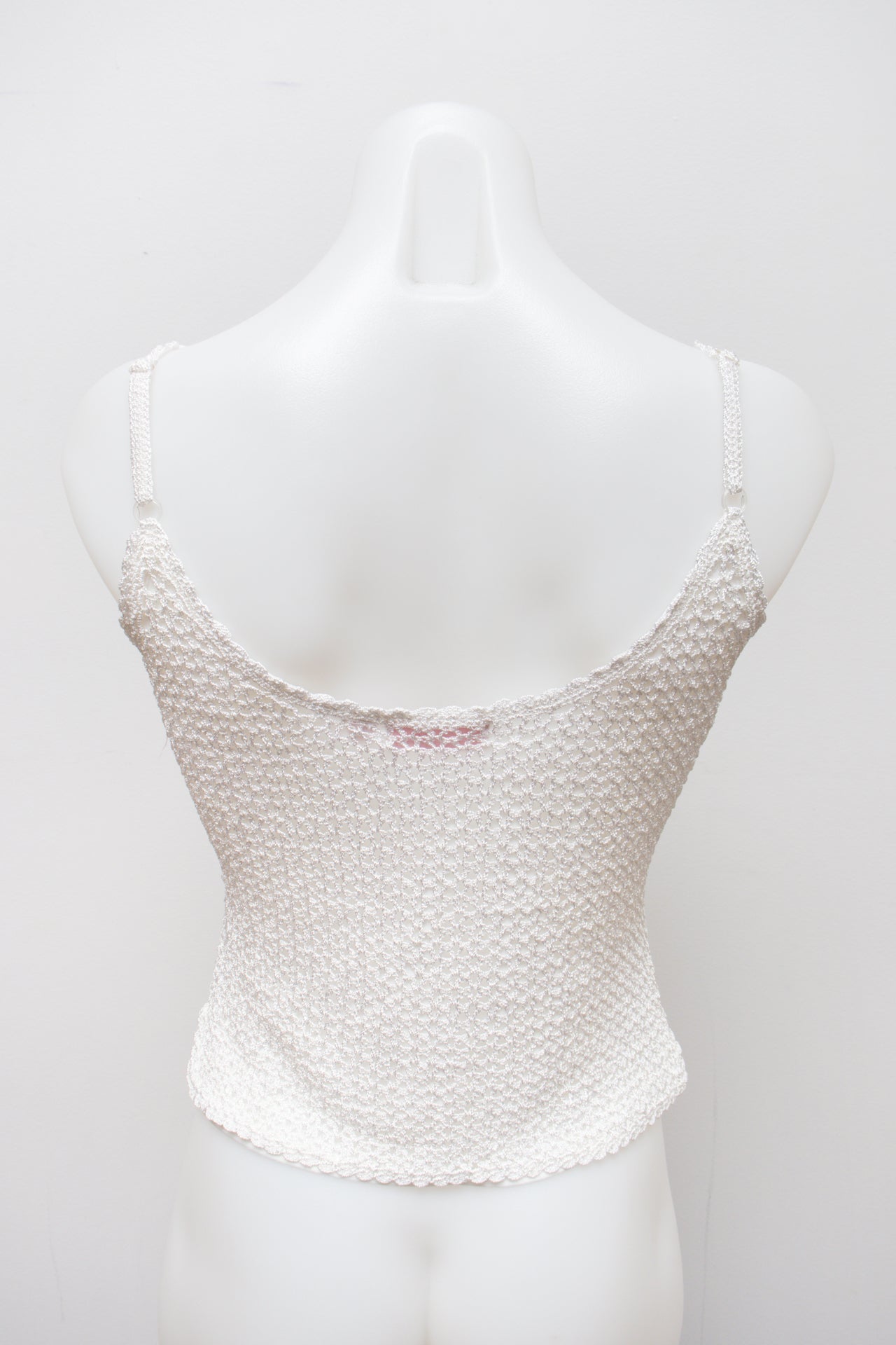 #12 Peace & Love Cami Top White | c. 192 | Size 8