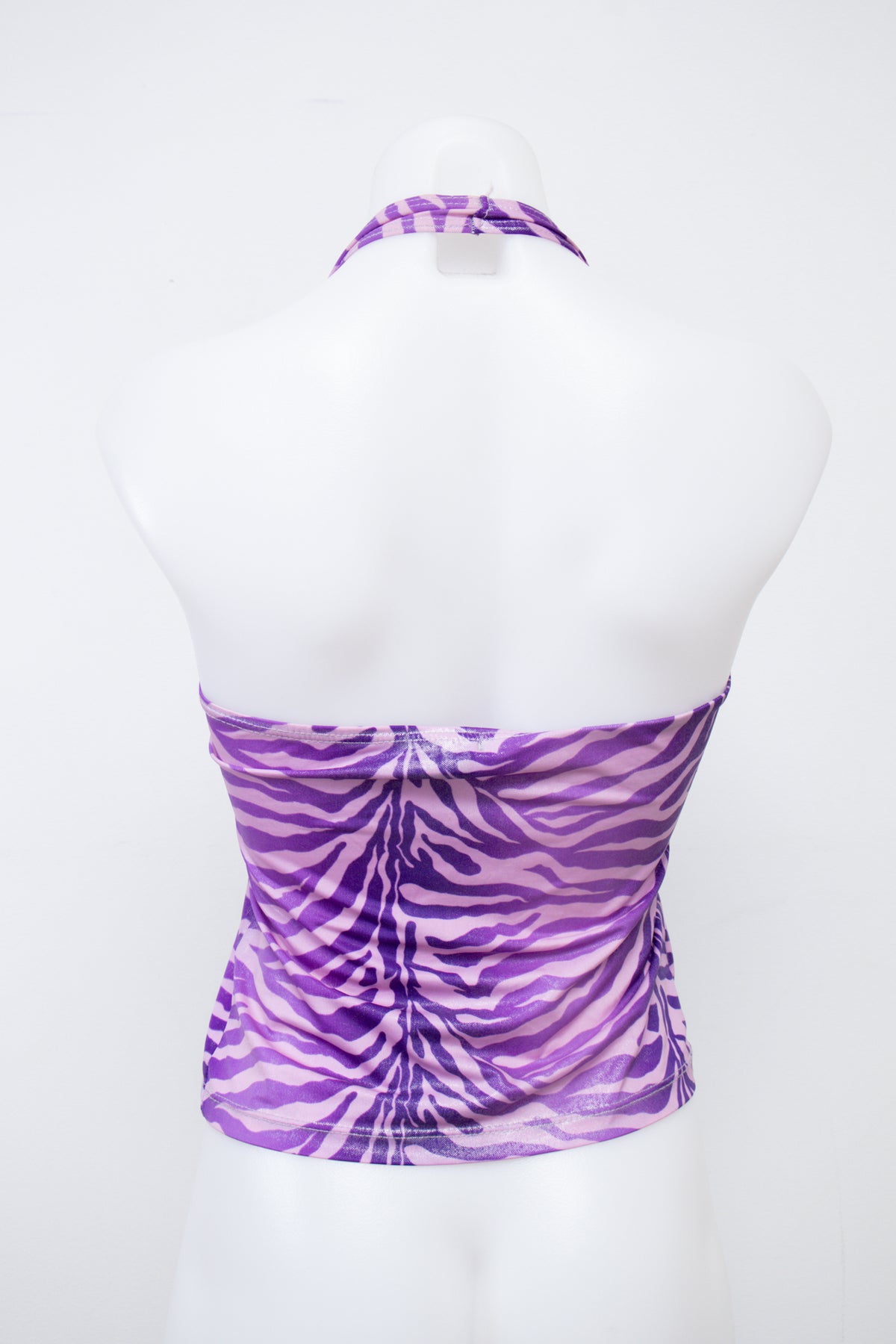 #069 Bershka Halter Top Purple | c. 207 | Size 8