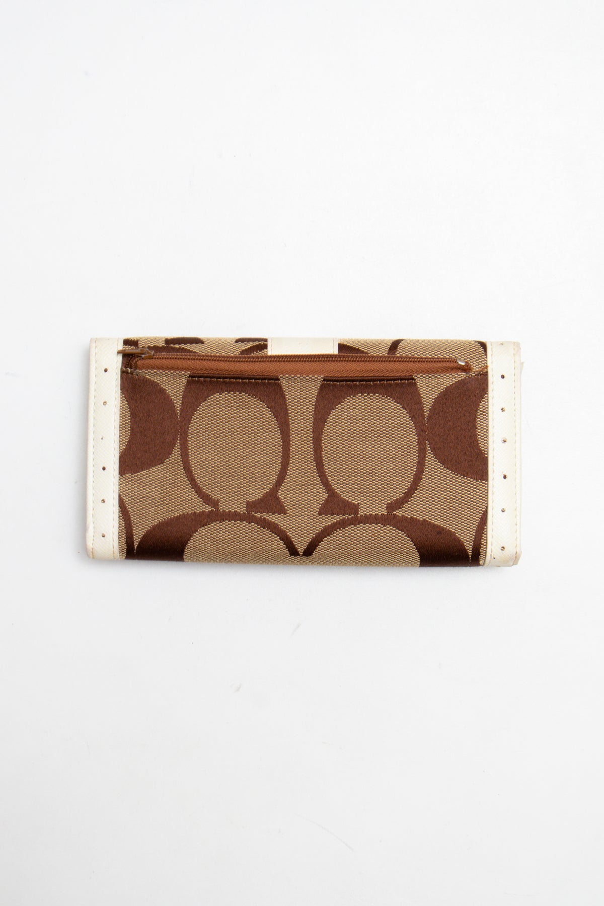 #004 Coach Wallet Brown | c. | Size