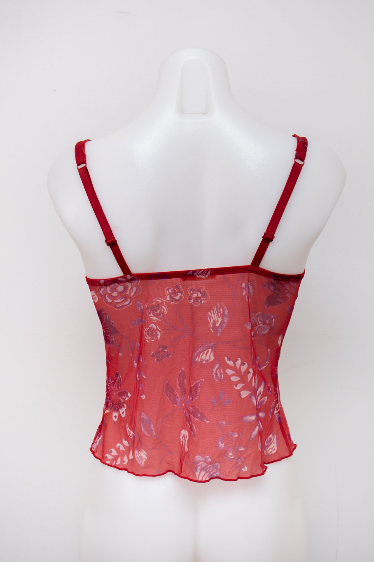 #24 Etam Cami Top Red | c. 195 | Size 8