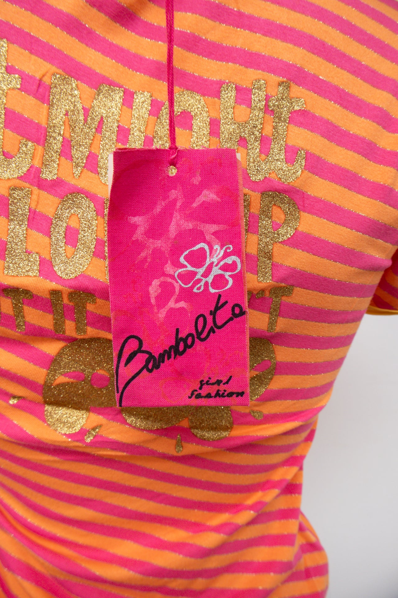 #61 Bamboilite T-shirt Pink | c. 195 | Size 8