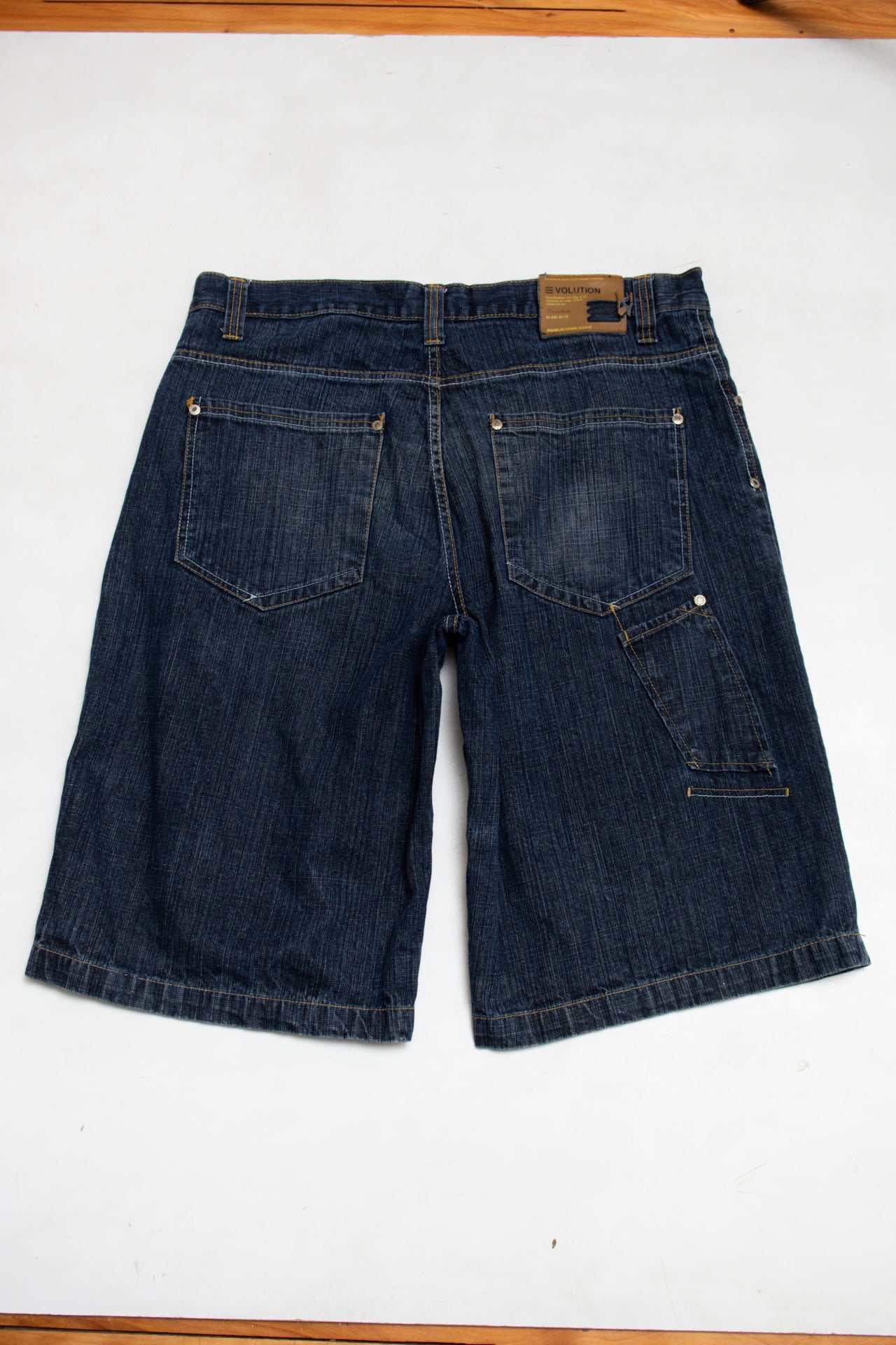 #152 Evolution Denim Shorts Blue | c. 189 | Size 16/18