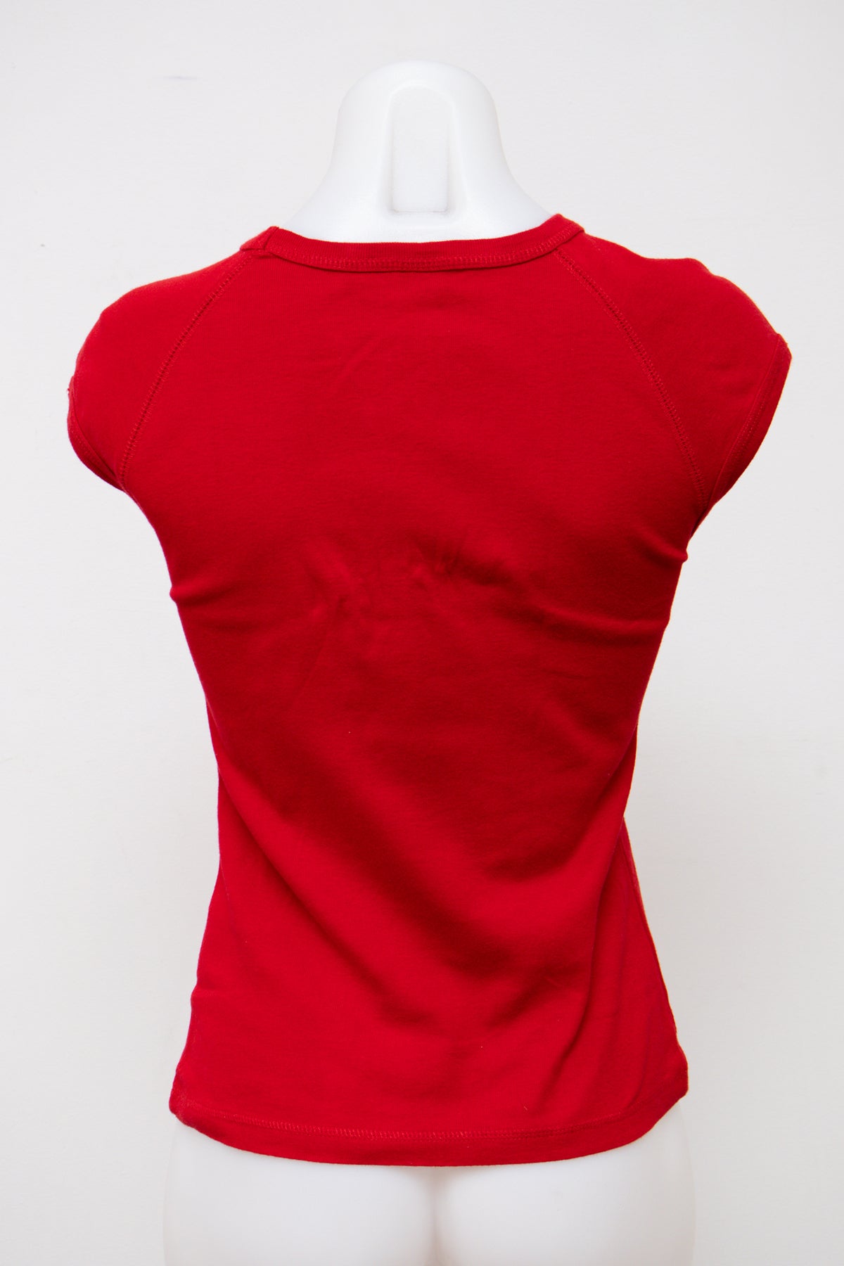 #076 Kiabi Woman T-shirt Red | c. | Size 10