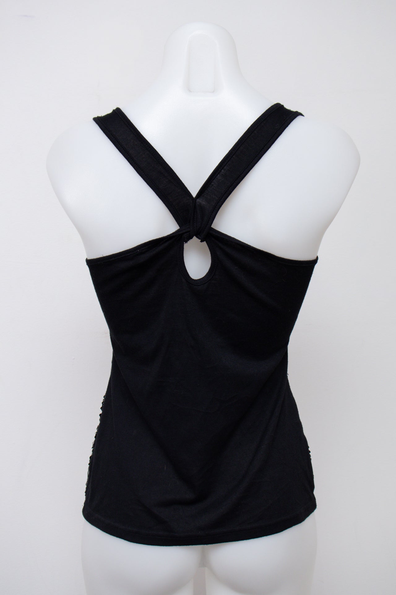 #012 Charlotte Russe Tank Top Black | c. 204 | Size 8
