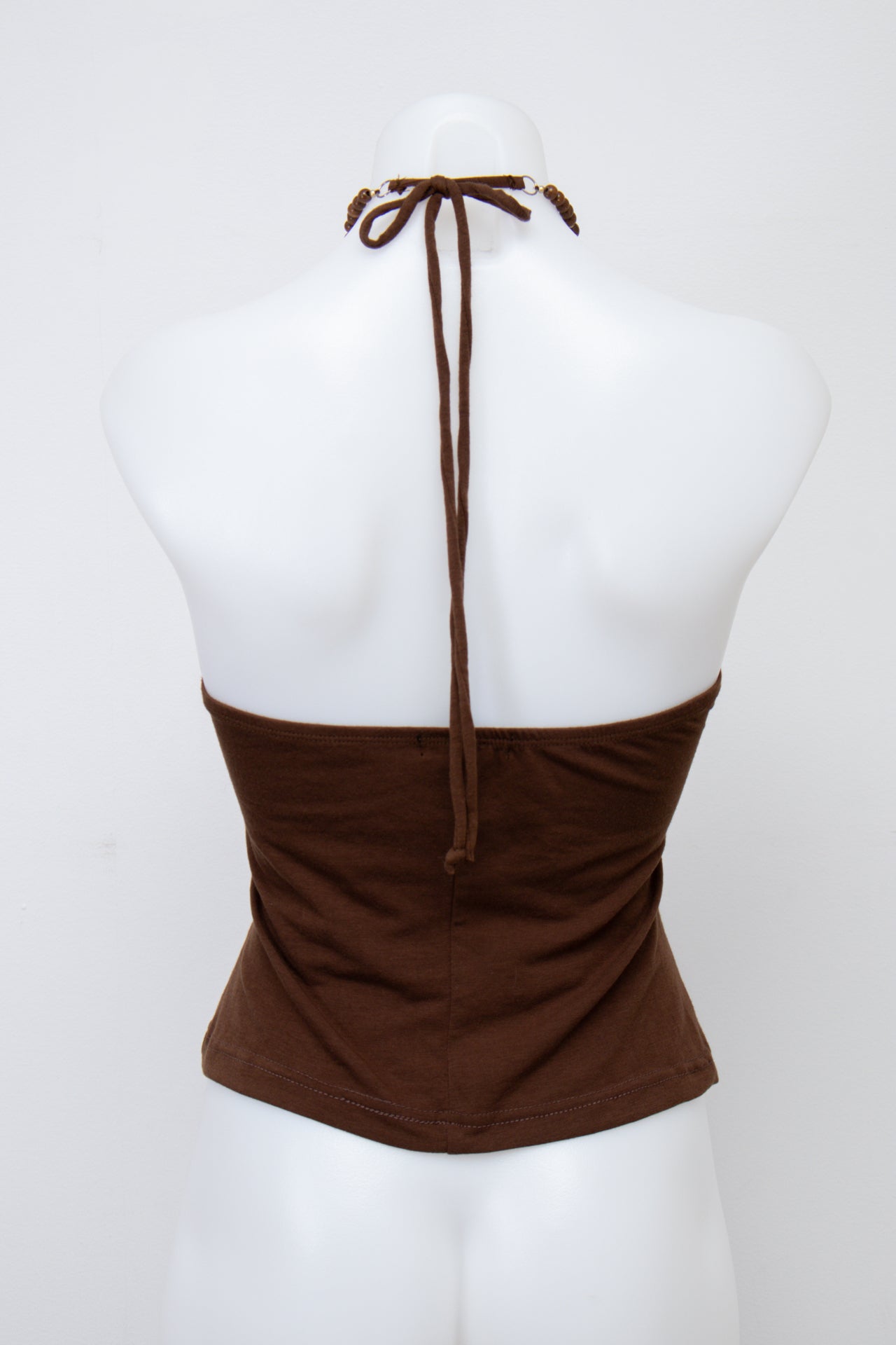 #058 Sam & Max Halter Top Brown | c. 200 | Size 8