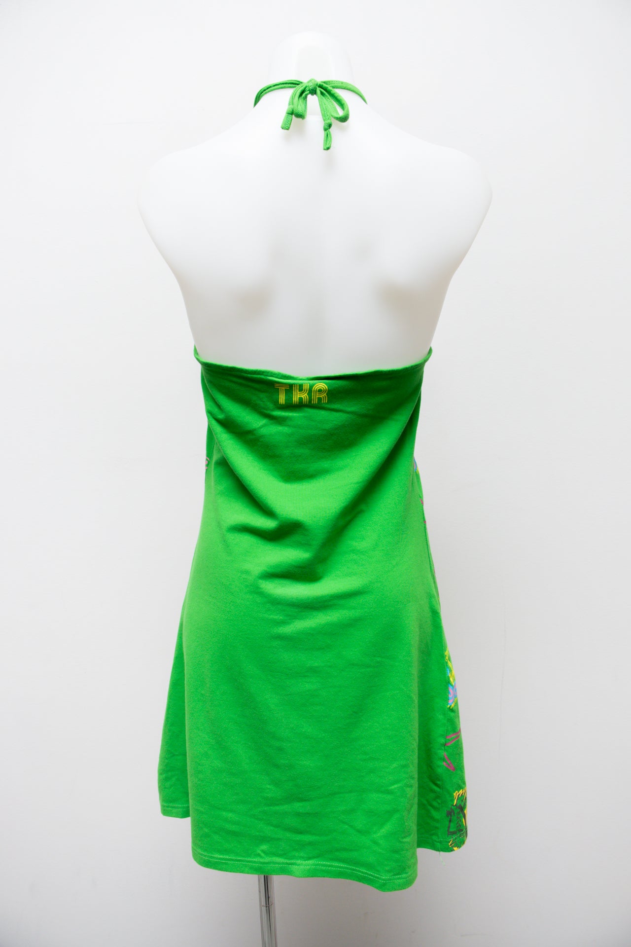 #140 TKR Halter Top Green | c. 191 | Size 10