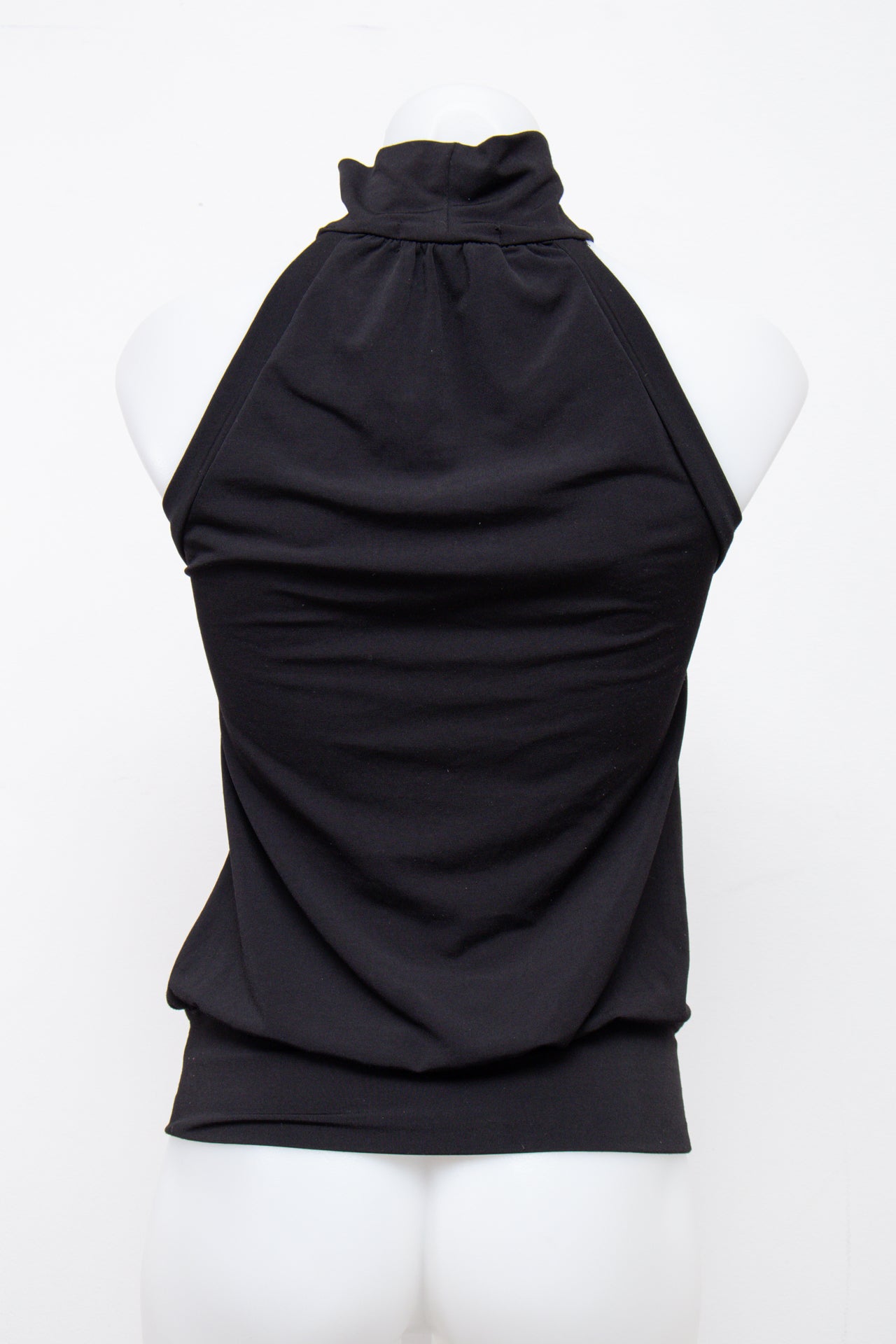 #005 Fleurish Halter Top Black | c. 207 | Size 8