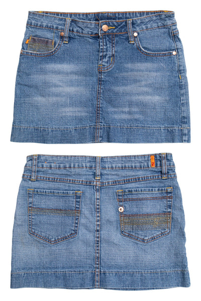 #197 Zara Mini Skirt Blue | c. 194 | Size 8
