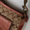 #189 Coach Shoulder Bag Brown | c. 196 | Size