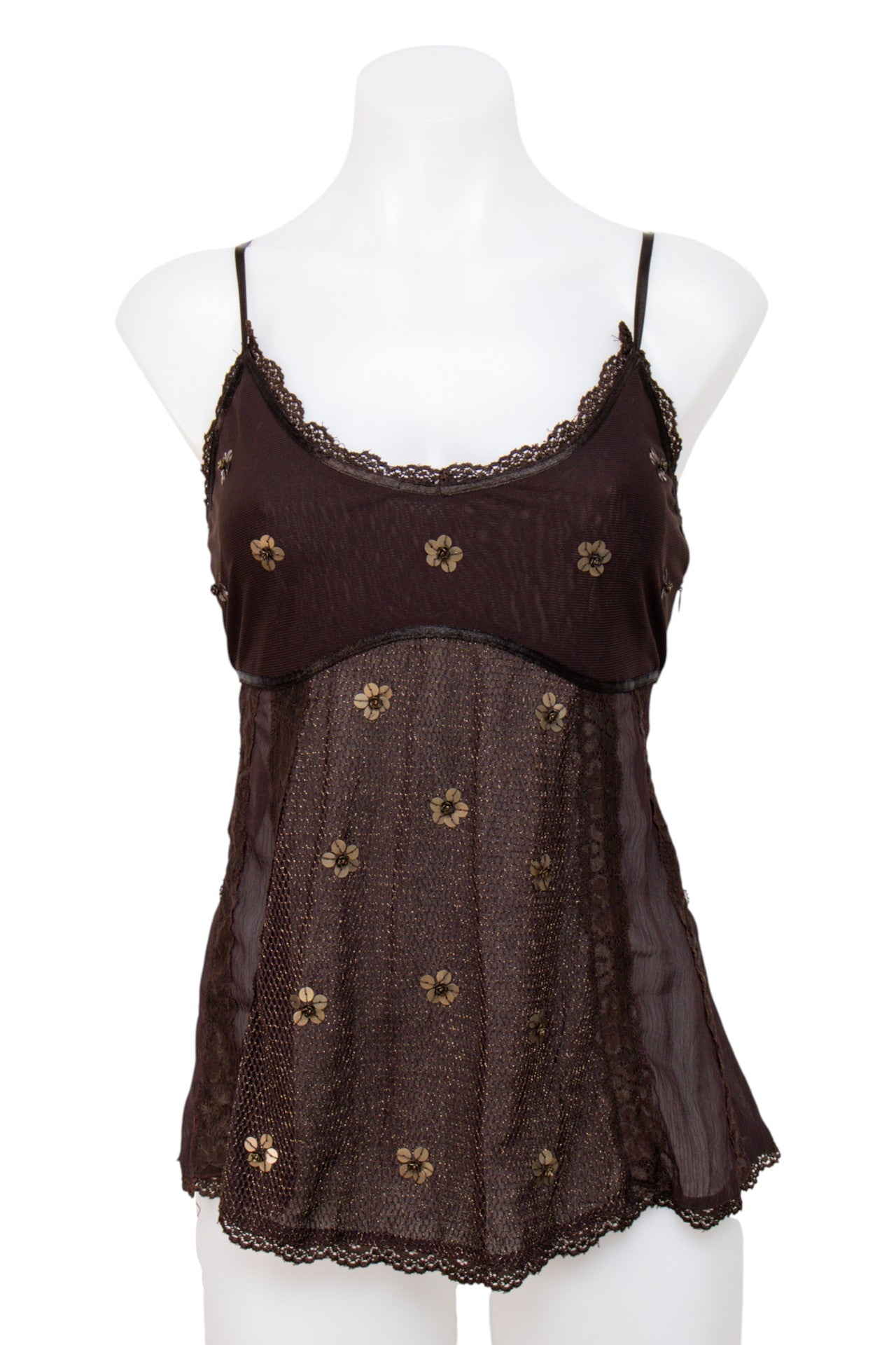 #018 Camisole Top Brown | c. 199 | Size 10