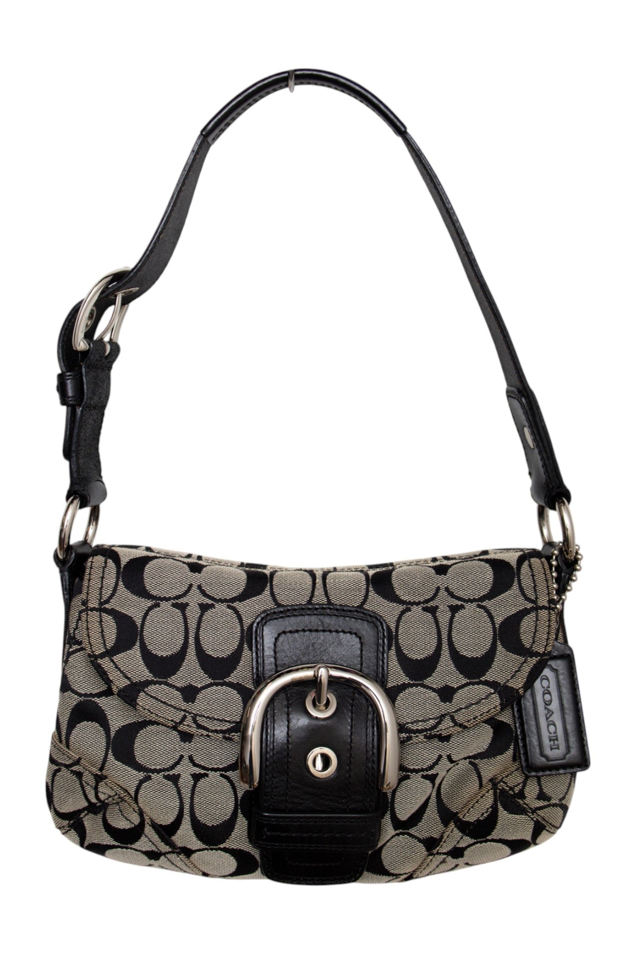 #194 Coach Soho bag Black | c. 196 | Size
