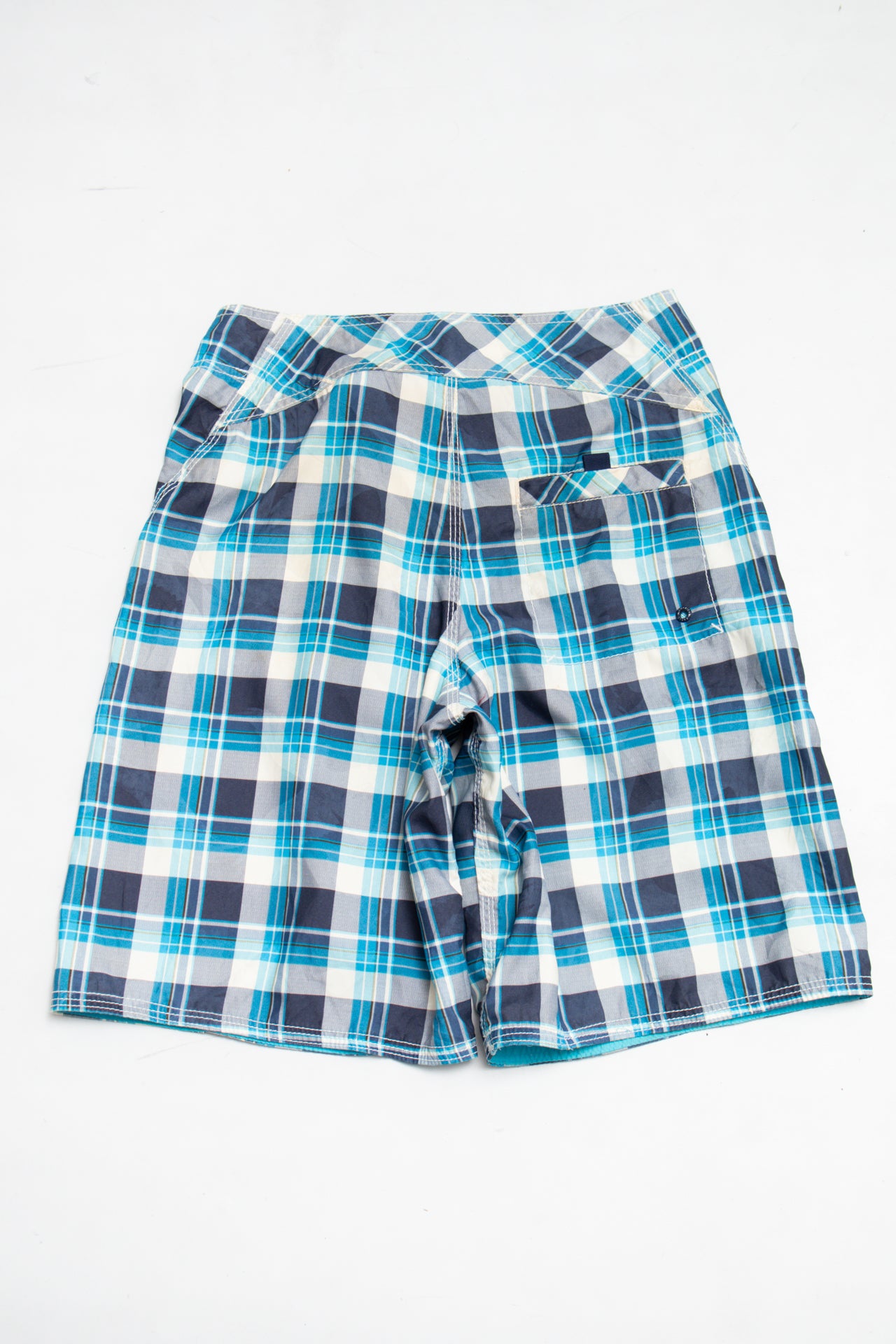 #129 Live Your Life Shorts Blue | c. 183 | Size 8