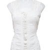 #022 Folia Short Sleeve White | c. 209 | Size 8