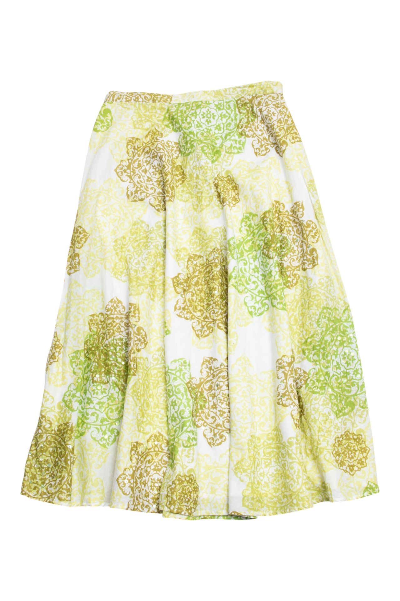 #112 Coldwater Creek Skirt Yellow | c. 200 | Size 8