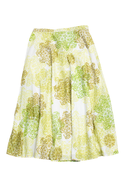 #112 Coldwater Creek Skirt Yellow | c. 200 | Size 8