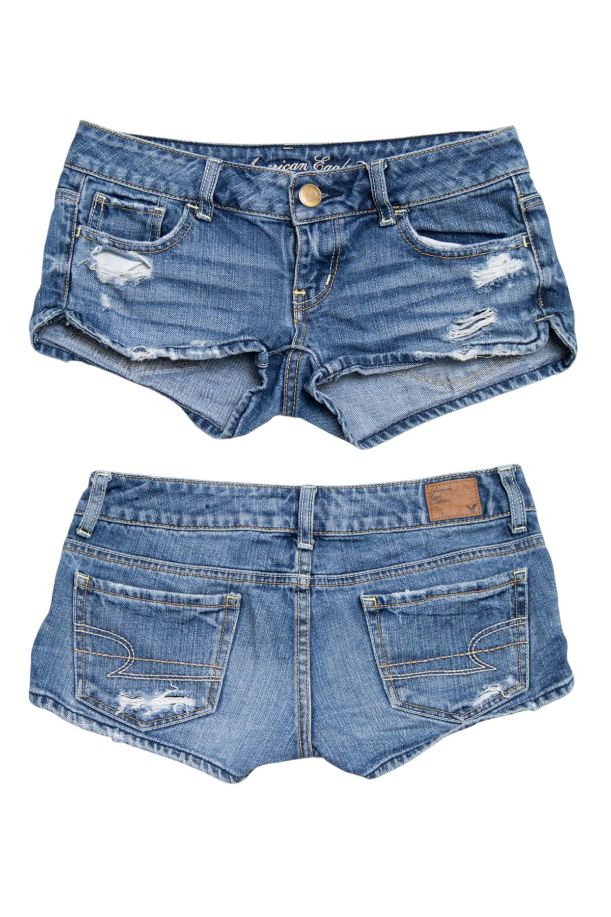 #183 American Eagle Booty Short Blue | c. 209 | Size 6