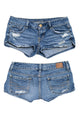 #183 American Eagle Booty Short Blue | c. 209 | Size 6