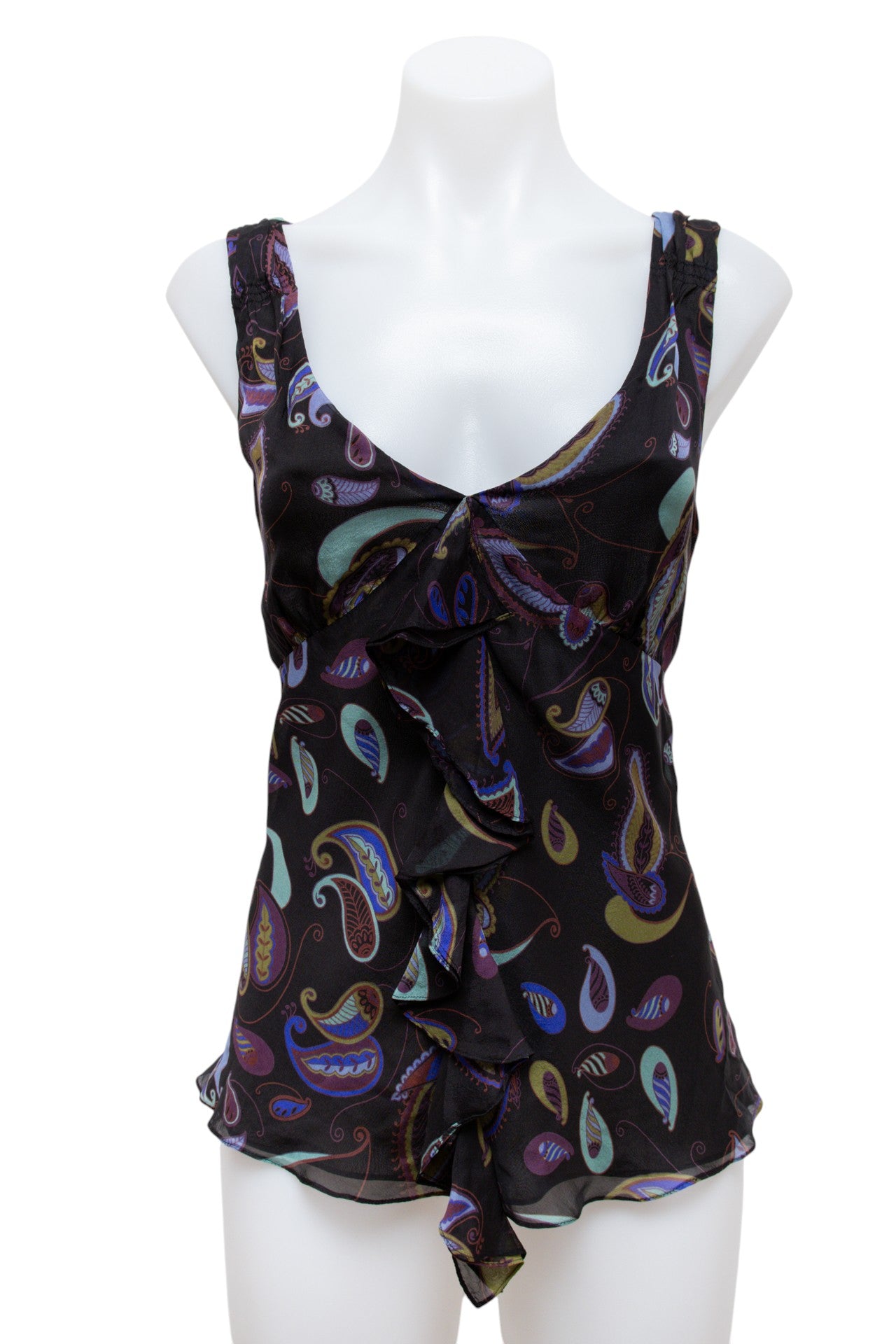 #24 Dana Buchman Cami Top Black | c. 193 | Size 8
