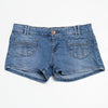 #194 L.e.i. By Ashley Rousse Booty Short Blue | c. 209 | Size 10