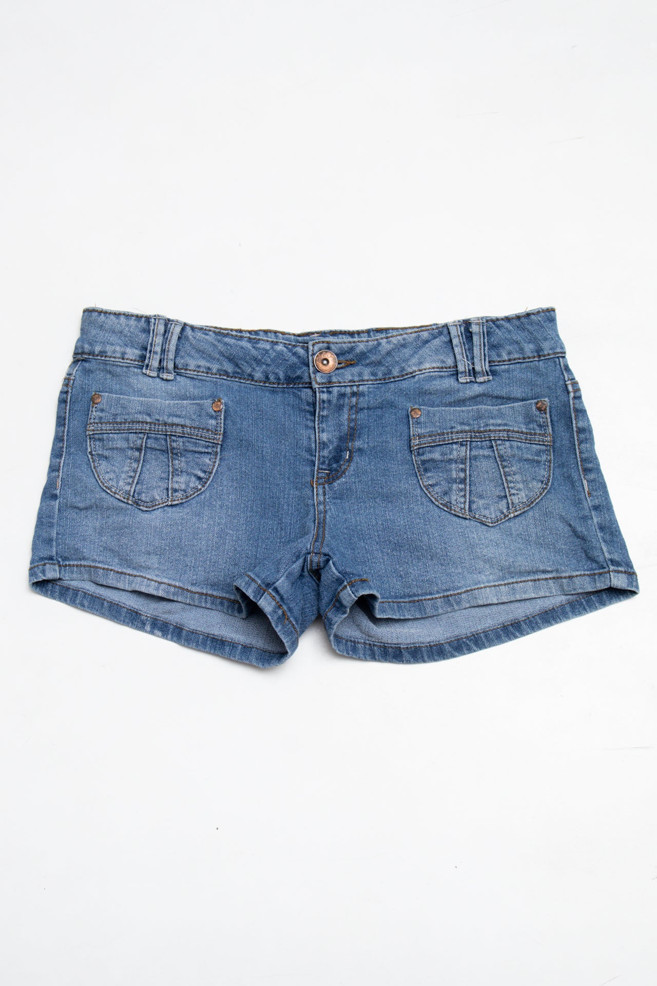 #194 L.e.i. By Ashley Rousse Booty Short Blue | c. 209 | Size 10