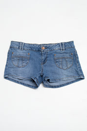 #194 L.e.i. By Ashley Rousse Booty Short Blue | c. 209 | Size 10