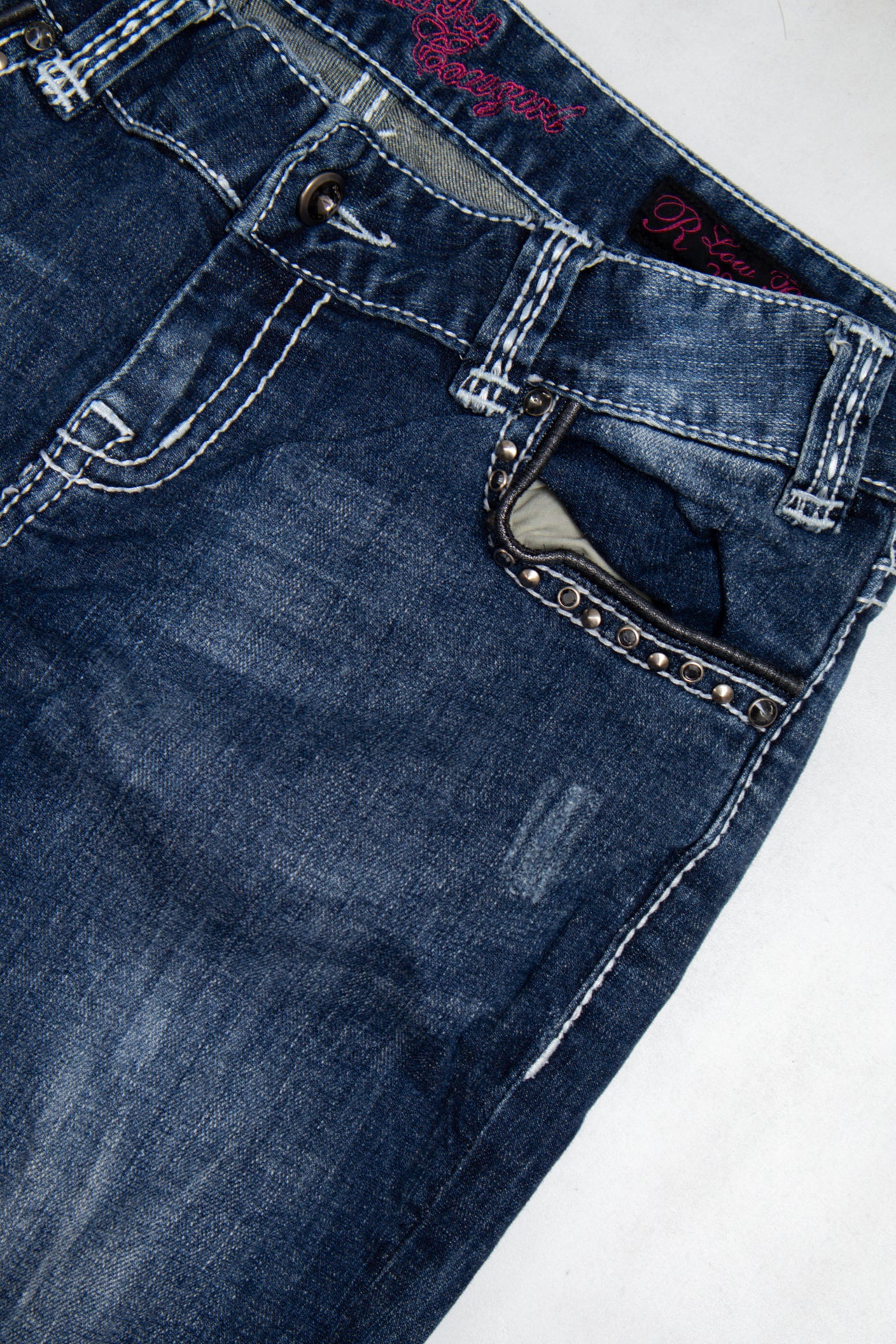 #163 Rock & Roll Cowboy Jeans Blue | c. 199 | Size 8