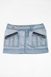 #74 Pepe Jeans London Mini Skirt Blue | c. 179 | Size 10