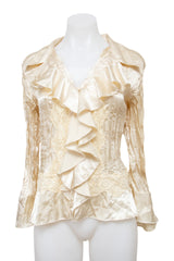 #073 Robbie Bee Long Sleeve Beige | c. 210 | Size 8