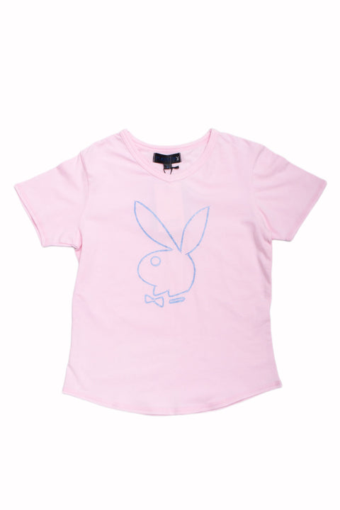 #40 PlayBoy Tee | Just a Girl | Size 10