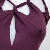 #071 Bsb Jeans Halter Top Purple | c. 207 | Size 8