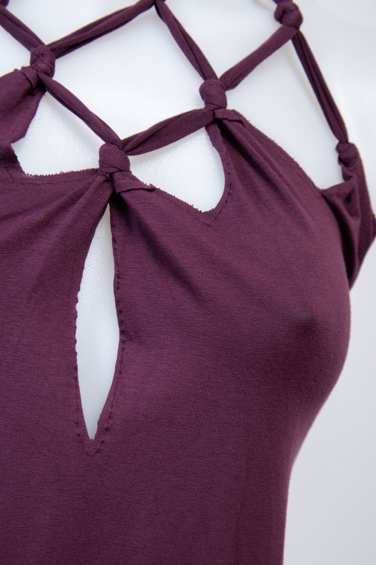 #071 Bsb Jeans Halter Top Purple | c. 207 | Size 8