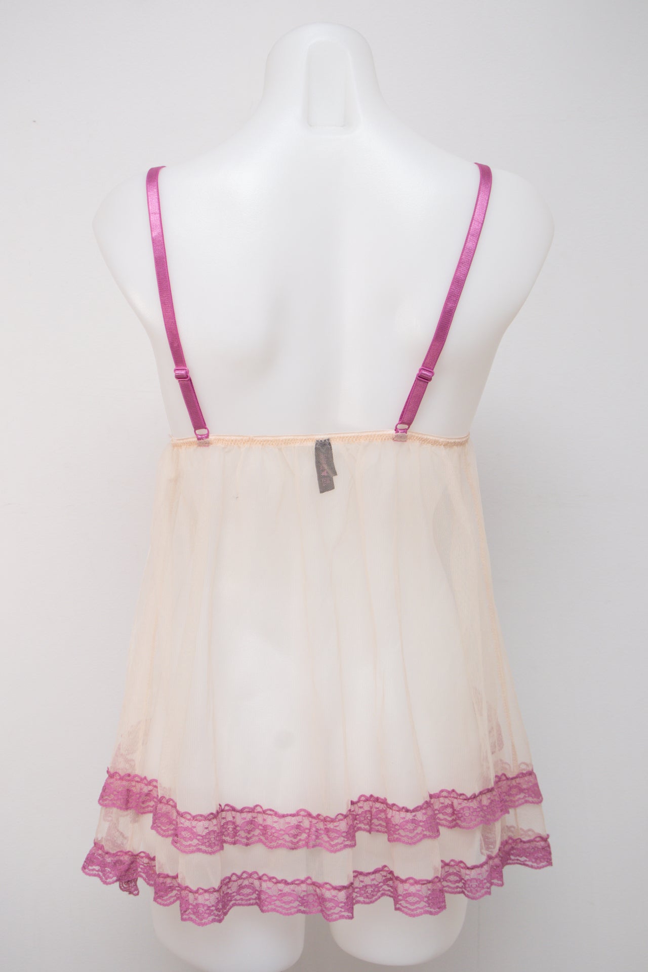#010 Black Fuchsia Camisole Top Pink | c. 199 | Size 8