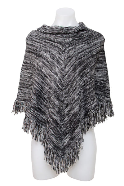 #128 White House Black Market Poncho Gray | c. 208 | Size