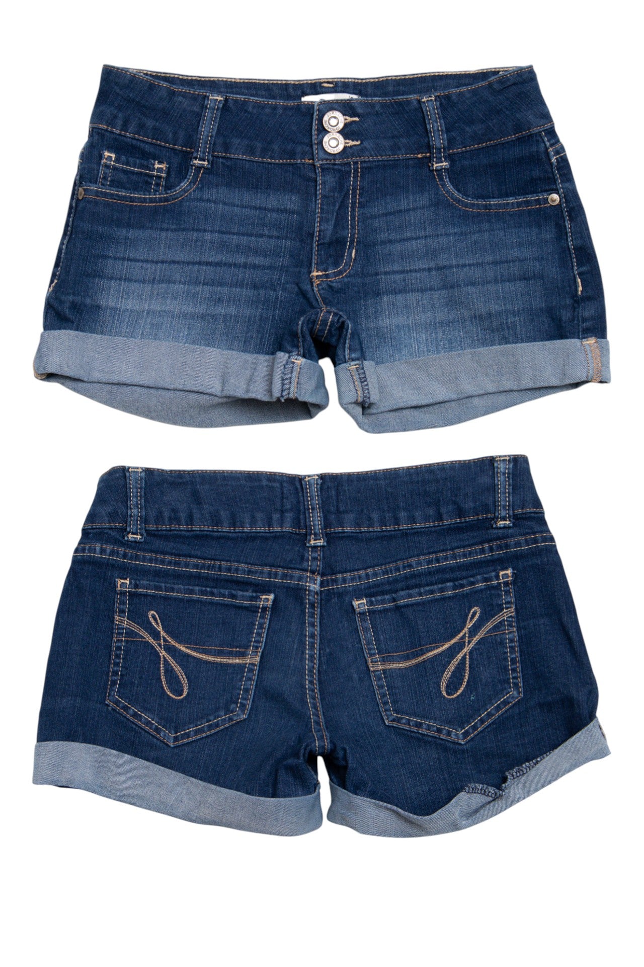 #092 Jordache Denim Shorts Blue | c. 203 | Size 6