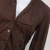 #056 Mexx T-shirt Brown | c. | Size 8
