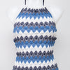 #007 Hourglass Cami Top Blue | c. 204 | Size 8