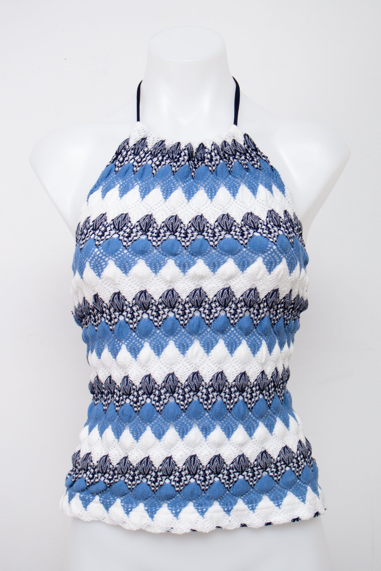 #007 Hourglass Cami Top Blue | c. 204 | Size 8