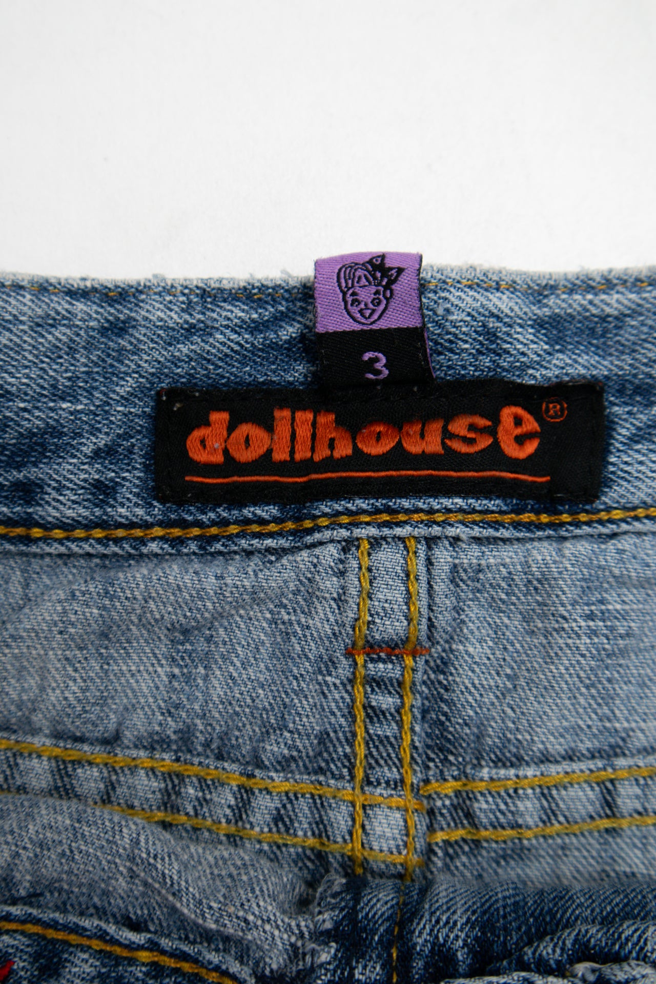 #076 Dolihouse Mini Skirt Blue | c. 204 | Size 8