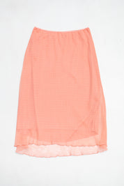 #105 Sangria Long Skirt Pink | c. 213 | Size 6