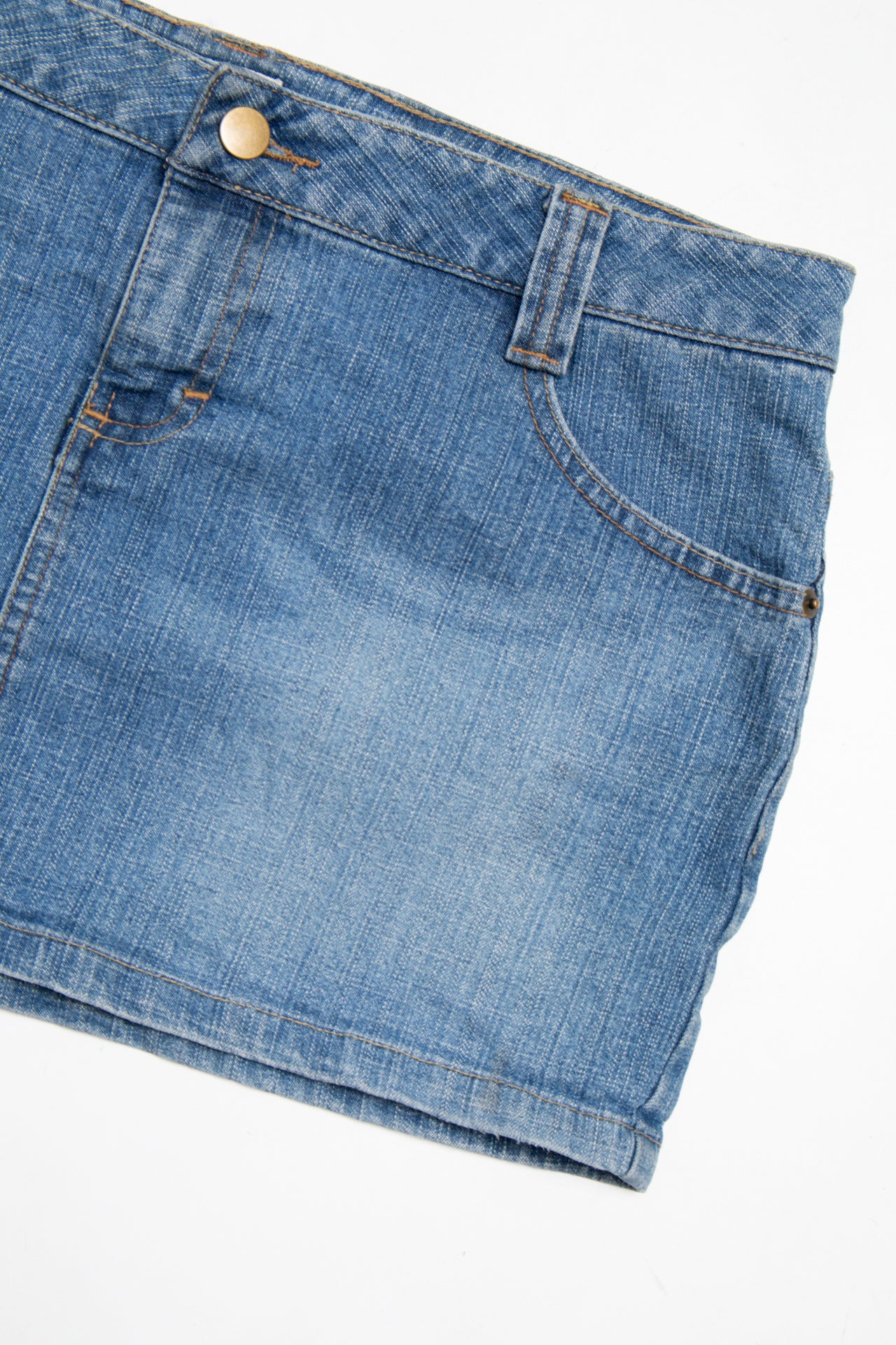 #053 Wear It Declare It Mini Skirt Blue | c. 204 | Size 12