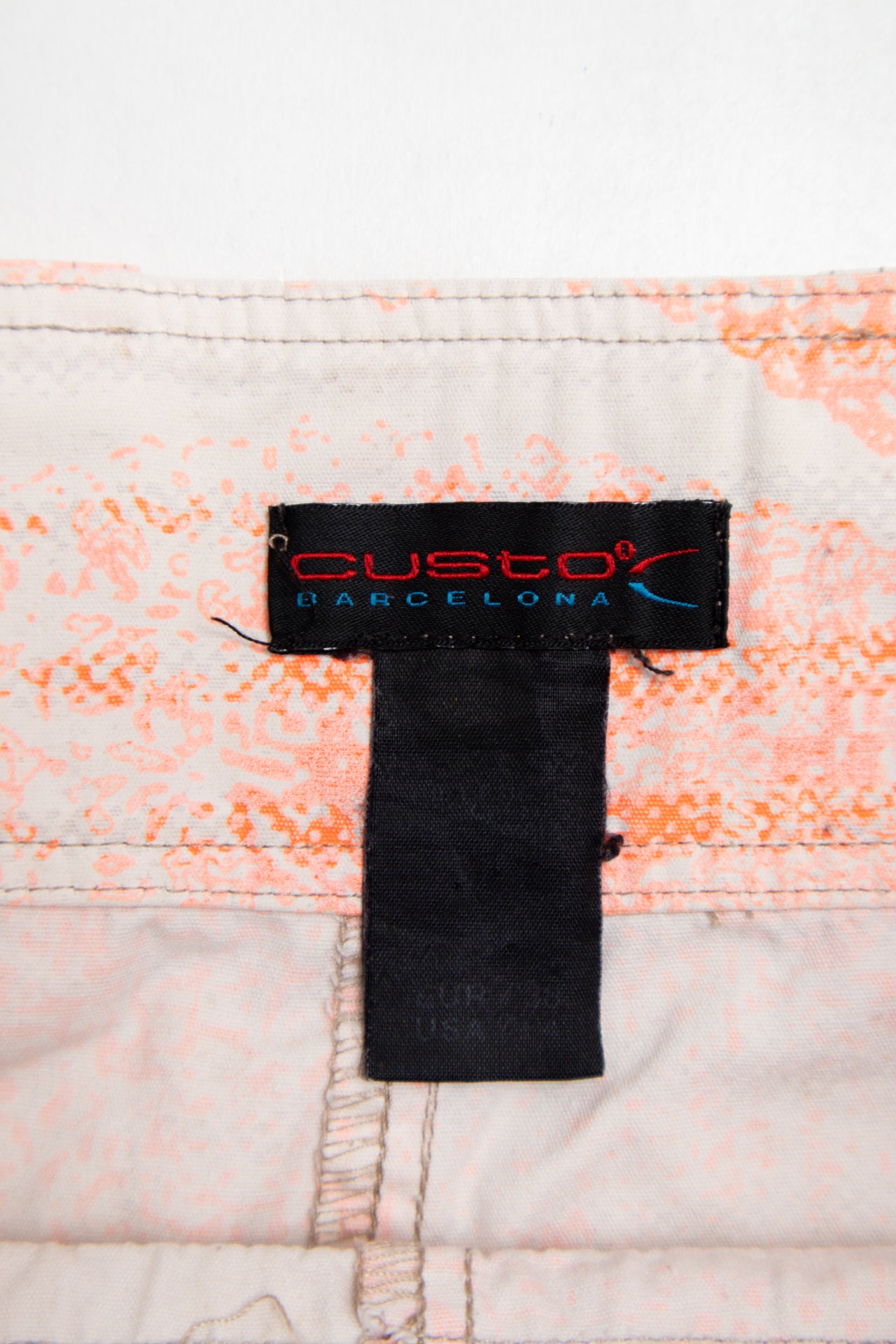 #132 Custo Barcelona Mini Skirt Orange | c. | Size 10