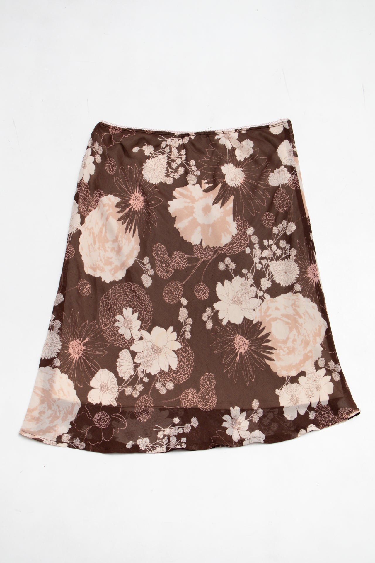 #119 Vol.1 Long Skirt Brown | c. 213 | Size 8