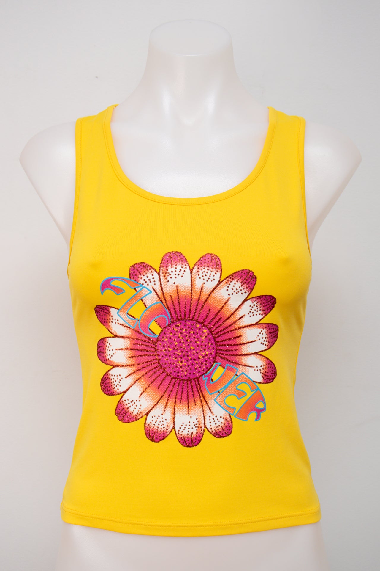 #072 South Beach Tank Top Yellow | c. 199 | Size 8