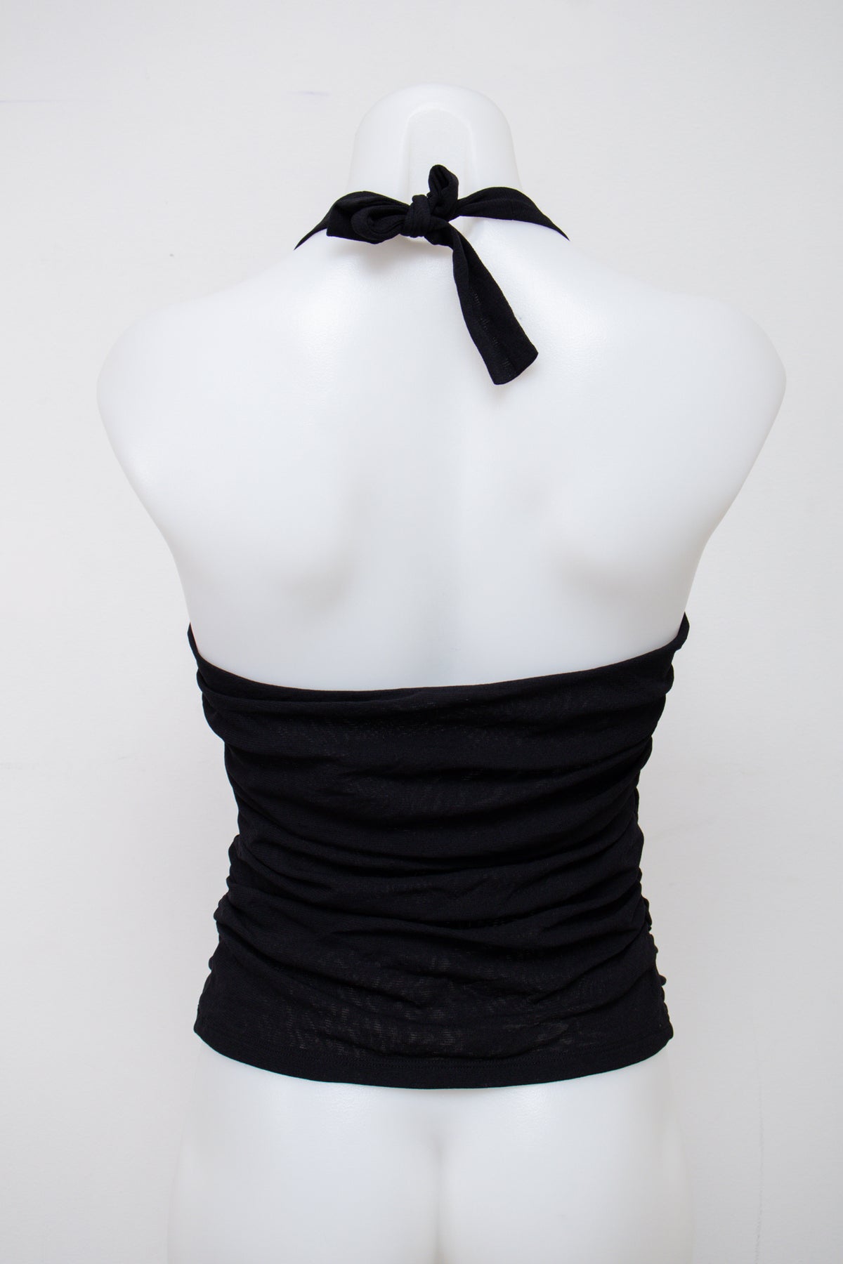 #004 Jeanology Collection Halter Black | c. 209 | Size 8