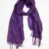 #178 Scarf Purple | c. 204 | Size