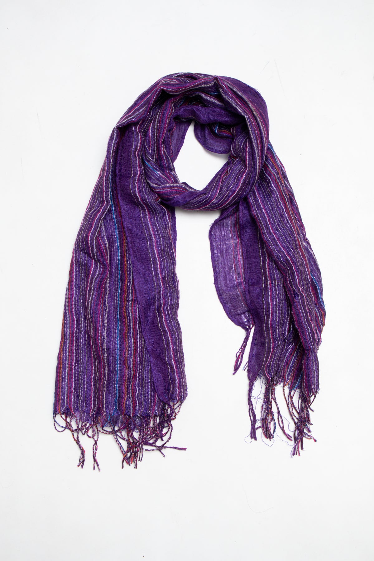 #178 Scarf Purple | c. 204 | Size