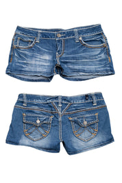 #195 Z2 Jeans Booty Short Blue | c. 209 | Size 10