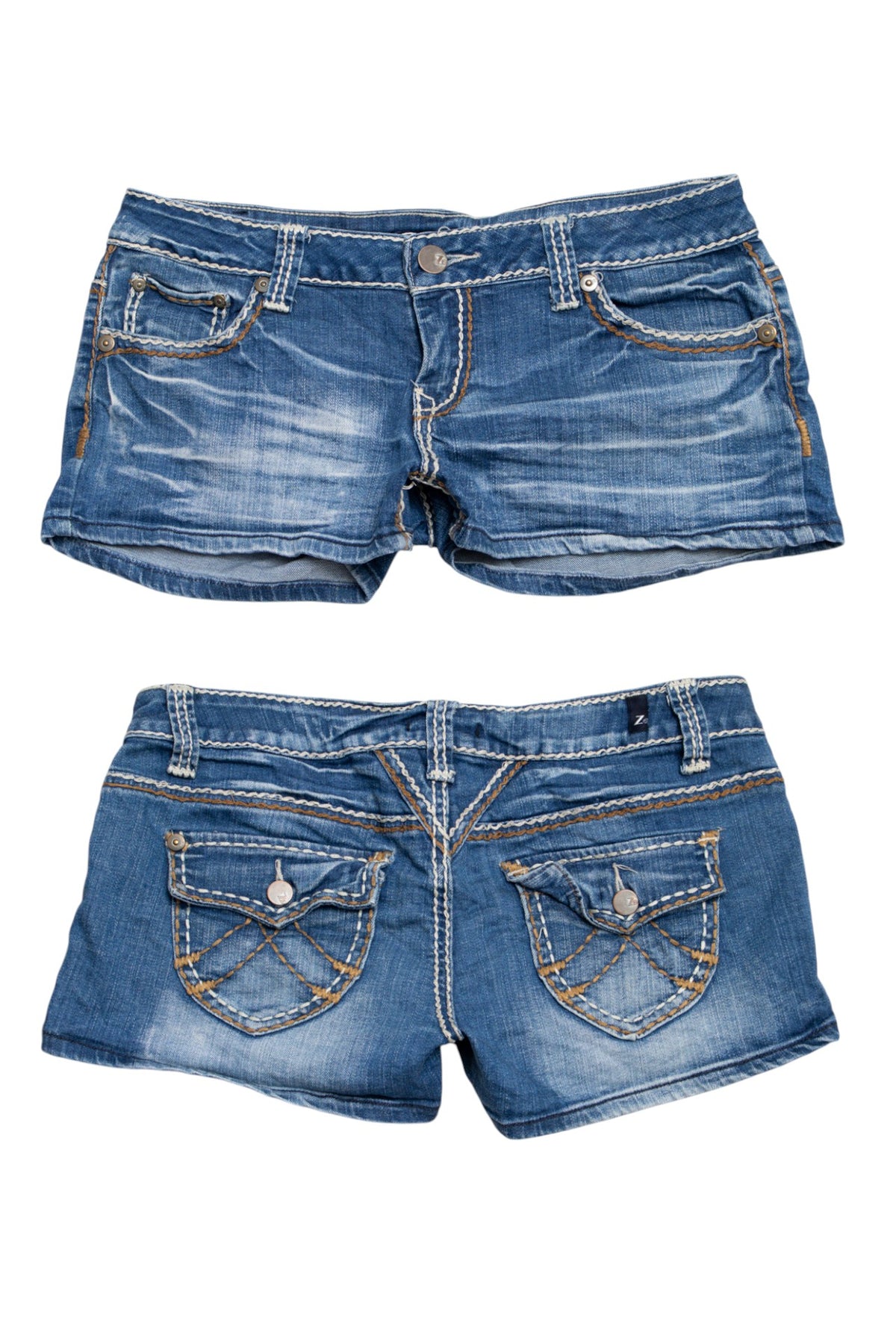 #195 Z2 Jeans Booty Short Blue | c. 209 | Size 10