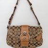 #196 Coach Shoulder Bag Brown | c. 196 | Size