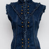 #93 Star Jeans Denim Top Blue | c. 193 | Size 10